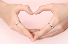 Load image into Gallery viewer, Silver Couple Rings Silver Ring for couples on Anniversary