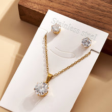 Load image into Gallery viewer, Solitaire Fashion Jewelry Set for Women