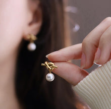 Load image into Gallery viewer, Earrings for Girls and Pearl Drop Earring for Women