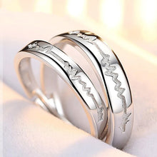Load image into Gallery viewer, Fashion Couple Rings Silver Ring for couples on Anniversary