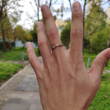 Load image into Gallery viewer, Silver Couple Rings Silver Ring for couples on Anniversary