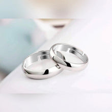 Load image into Gallery viewer, Silver Couple Rings Silver Ring for couples on Anniversary
