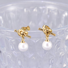 Load image into Gallery viewer, Earrings for Girls and Pearl Drop Earring for Women
