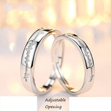 Load image into Gallery viewer, Fashion Couple Rings Silver Ring for couples on Anniversary
