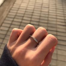 Load image into Gallery viewer, Silver Couple Rings Silver Ring for couples on Anniversary
