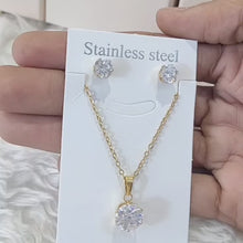 Load and play video in Gallery viewer, Solitaire Fashion Jewelry Set for Women
